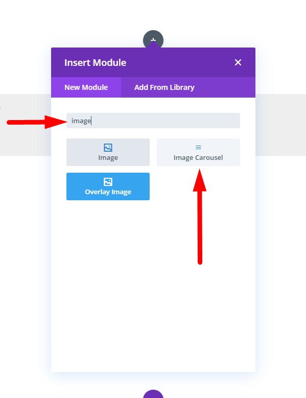 Divi Image Carousel Module List