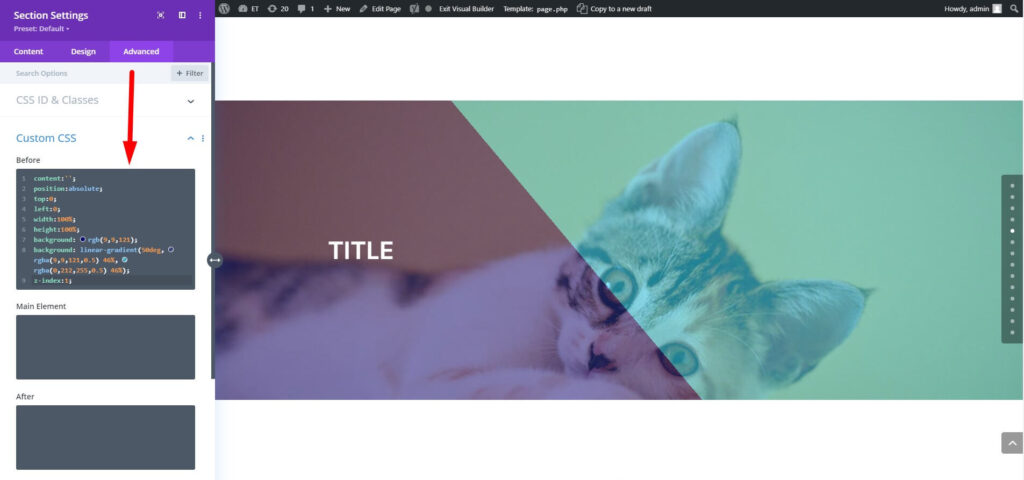 Add Overlay Color to Parallax Background In Divi - LearnHowWordPress