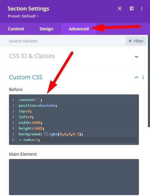 css color overlay background image